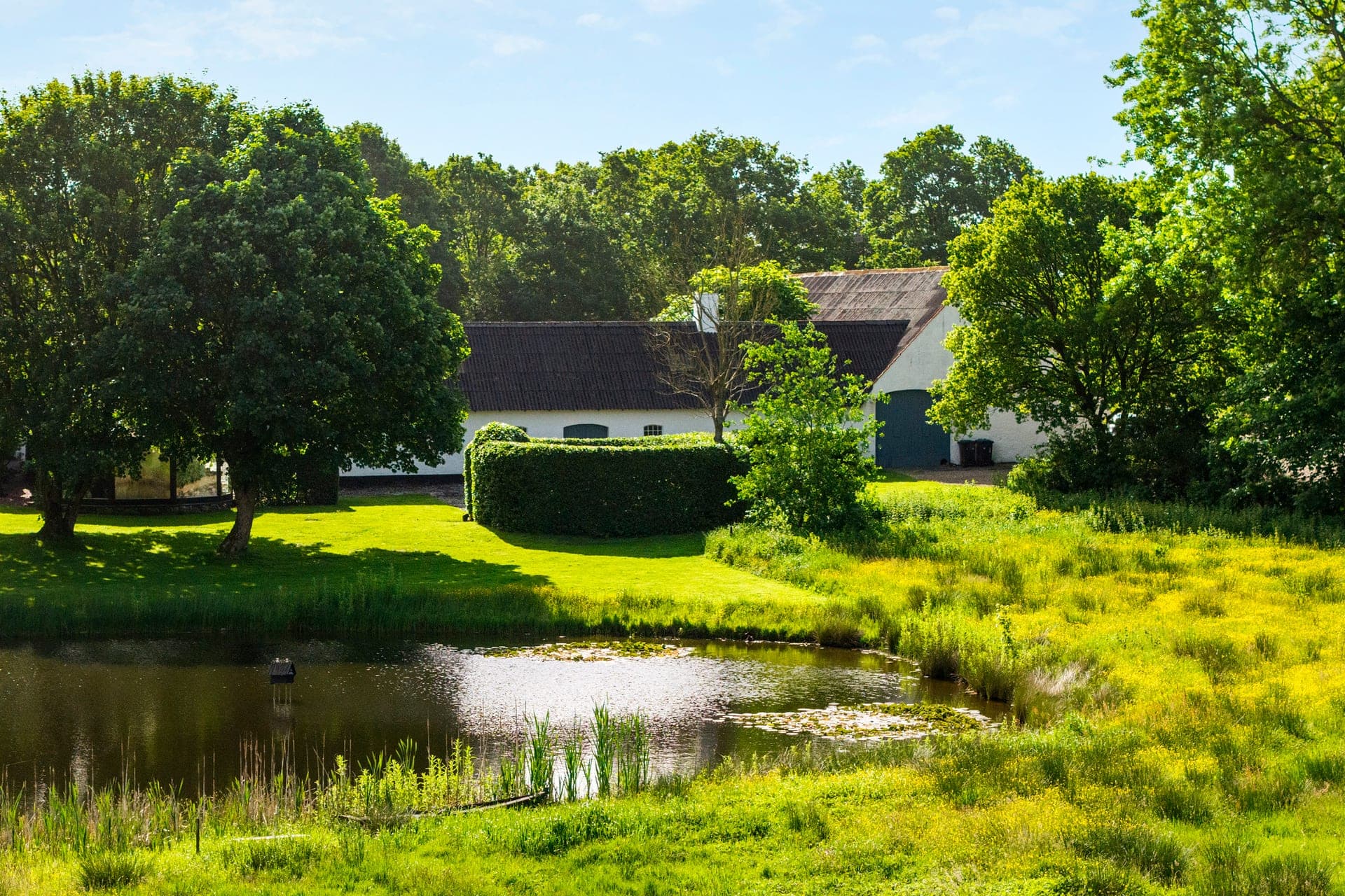 Holdflod – firlænget gård med skov, sø og eng — billede 10