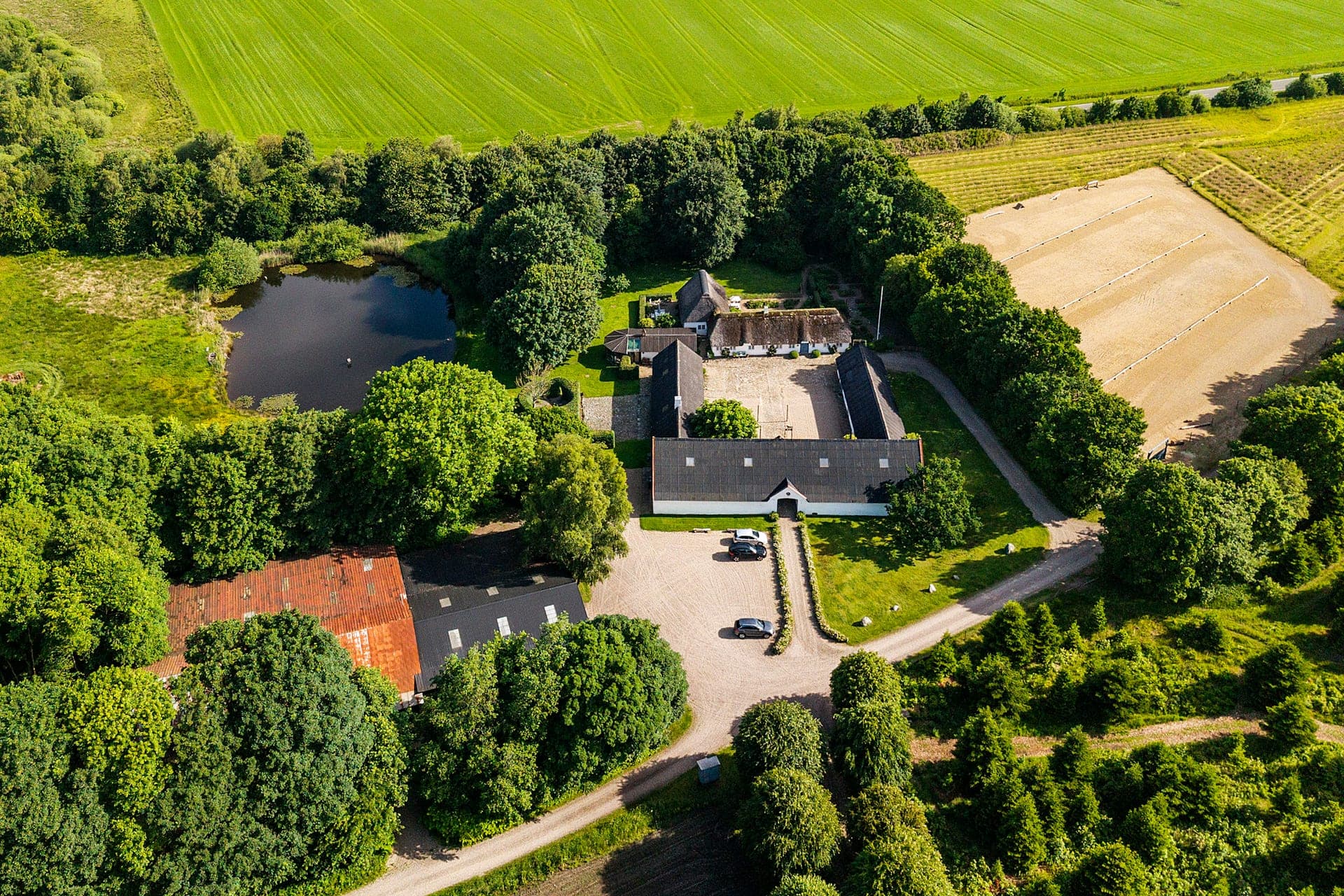 Holdflod – firlænget gård med skov, sø og eng — billede 6