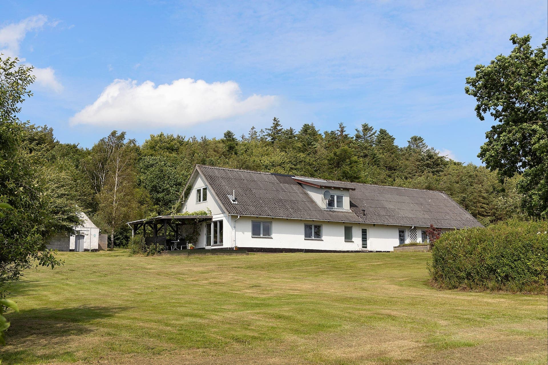 Landejendom med egen sø og skov, 5 km fra Voerså — billede 10