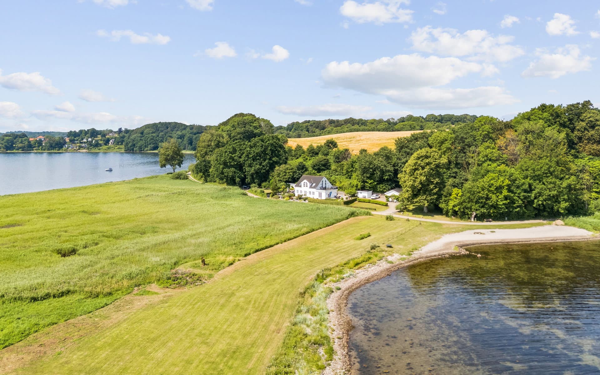 Privat sandstrand ved Flensborg Fjord — billede 3