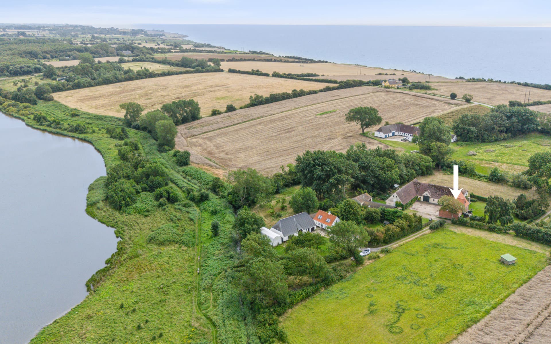 Landejendom med strandlinje på nordvestlige Ærø — billede 3