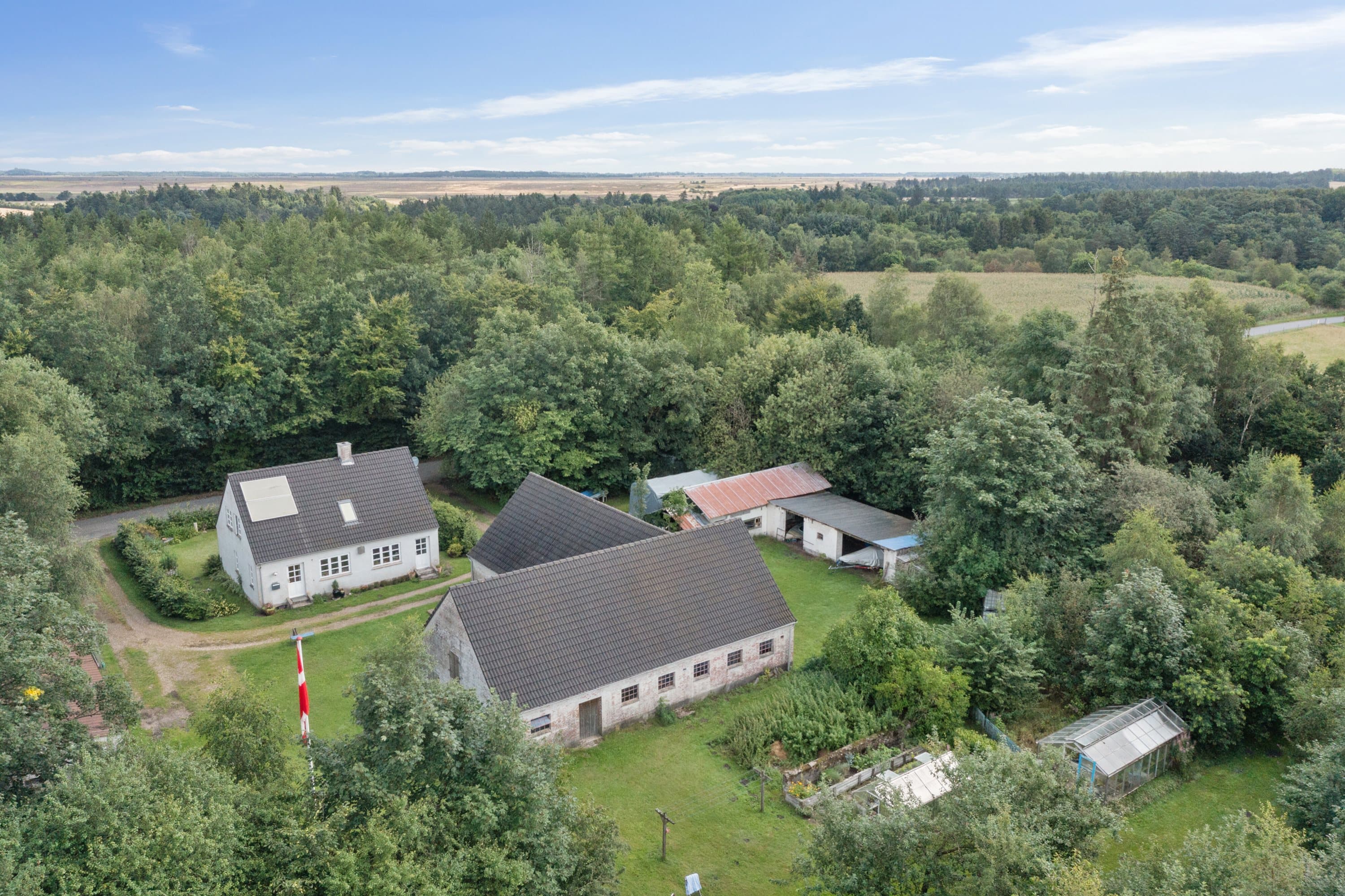 Jagtejendom ved Kongenshus Mindepark